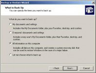 3: How to Backup your Computer in Windows XP
