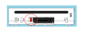 Red Sync button for Wii Main Unit