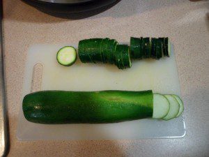 Zuchini Sliced