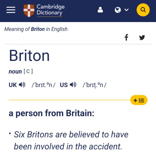 Briton - English version