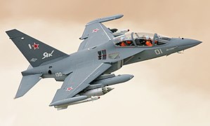 Russian Yak-130 Attack Aircraft.